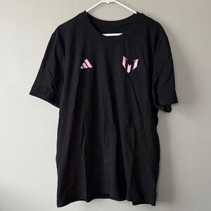 Adidas Shirt Men’s Black Lionel Messi #10 Soccer Football Inter Miami Size XL